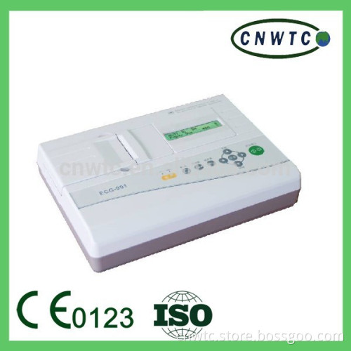 Ce approved Digital Single channel ECG Machine
